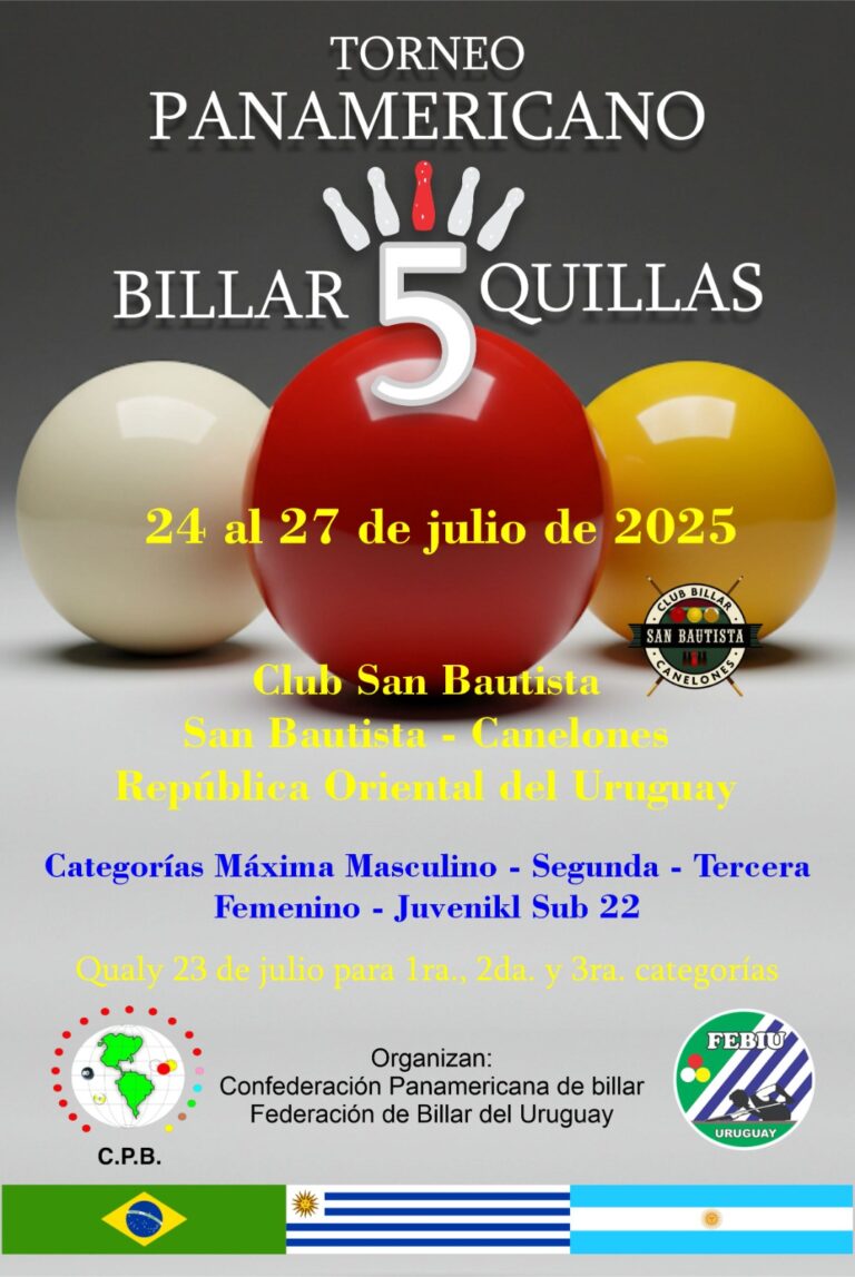 Campeonato Panamericano 5 Quillas 2025